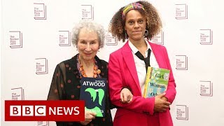 Booker Prize shared by Atwood and Evaristo  BBC News [upl. by Aschim903]