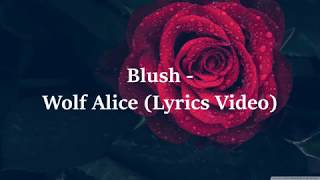 Wolf Alice  Blush Lyrics [upl. by Shepp522]