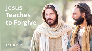 Matthew 18  Forgive 70 Times 7  The Bible [upl. by Aihtnis636]