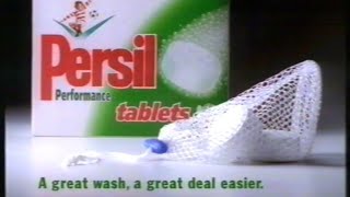 Persil Performance advert  Broadcast 30th August 1998 ITV UK [upl. by Ahsinra]