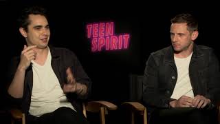 CHAT WITH THE STARS  Director Max Minghella and Producer Jamie Bell talk quotTeen Spiritquot [upl. by Bendicta742]