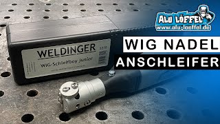 Schleifboy Test Wolframelektrode richtig Anschleifen WIG Nadel Wig Schweißen Weldinger Elektrode [upl. by Gelasius]