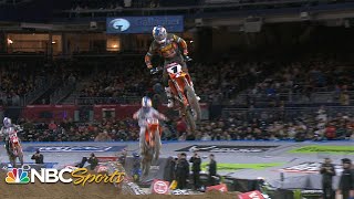 Supercross Round 3 in San Diego  EXTENDED HIGHLIGHTS  12222  Motorsports on NBC [upl. by Ecnedac]