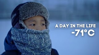 One Day in the Coldest Village on Earth −71°C −95°F  Yakutia Siberia [upl. by Harewood]