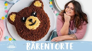 Teddybärtorte  einfach ohne Fondant  Bärentorte  Kindergeburtstag 🥳 I Einfach Backen [upl. by Yde]