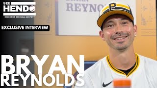 Bryan Reynolds talks all time MLB players Mt Rushmore for outfielders amp greatness of Paul Skenes [upl. by Eelaroc307]