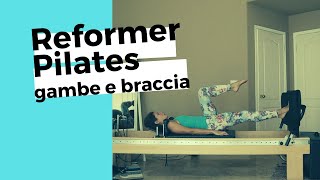 Reformer Pilates per gambe e braccia [upl. by Shurlock30]