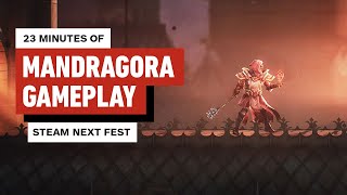 23 Minutes of Mandragora Gameplay  Steam Next Fest [upl. by Sik]