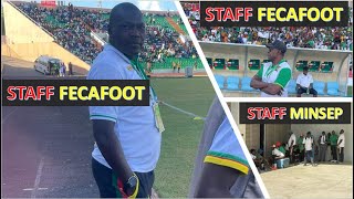 ENFIN LE STAFF FECAFOOT SUR LE BANC DE TOUCHE [upl. by Ear]