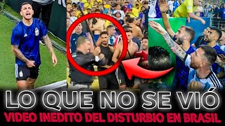 LA INÉDITA REACCIÓN de MESSI a los DISTURBIOS en BRASIL [upl. by Zicarelli]