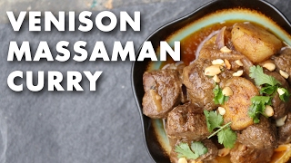 Venison Massaman Curry  Example Dish Video [upl. by Nniuqal]