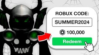 ENTER THIS ROBLOX PROMO CODE FOR FREE ROBUX July 2024 [upl. by Tabb445]