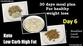 Day 6  Indian LCHF Keto 30 days meal plan for healthy weight loss Low Carb High Fat Keto in tamil [upl. by Noemi693]