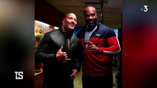 Le supplément du mercredi  Teddy Riner sexporte en Californie et tourne un clip avec The Rock [upl. by Gilbertine]