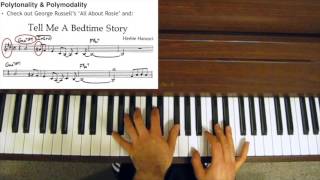 Jazz Piano Tutorial  Polytonality amp Polymodality [upl. by Amund]