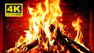 🔥 Cozy Fireplace 4K 12 HOURS Fireplace with Crackling Fire Sounds Crackling Fireplace 4K [upl. by Ibocaj]