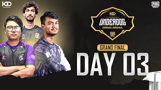 Grand Finals Day 3  Underdog Grind Arena 2023  KOD ESPORTS  PUBG MOBILE [upl. by Aman]