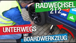 Radwechsel 22 mit Boardwerzkzeug unterwegs [upl. by Gardel870]