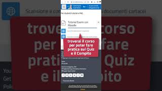 Tutorial esami  Dove trovarlo con la nuova versione di Moodle [upl. by Iran]