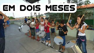 Mais Educação  Percussão  Apresentação da Banda Fanfarra [upl. by Netsirhk497]