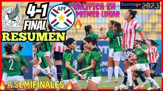 México Femenil vs Paraguay Femenil 🔥 RESUMEN 🔵 Juegos Panamericanos 28102023 Final 🇲🇽41🇵🇾 [upl. by Bartko599]