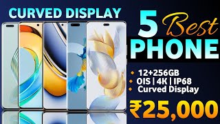 5 Best Curved Display Smartphone Under 25k In 2023  Best Phone Under 25000 [upl. by Sandler]