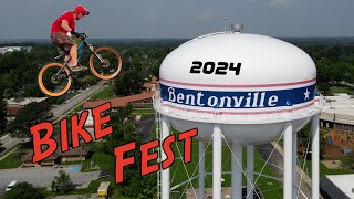 We ride MTB in Bentonville AR during Bike Fest 2024 [upl. by Ayenat]