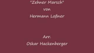 quot Zehner Marsch quot von Hermann Loßner  Zentrales Orchester der NVA  HQ [upl. by Akzseinga]