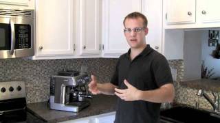 How to Grind Espresso Beans  Breville Barista Express BES860XL [upl. by Ardyth265]