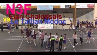 Basket NF3 Elan Chalossais vs Le Taillan Médoc match intégral [upl. by Penland939]