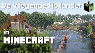 Vliegende Hollander onride in Minecraft [upl. by Kling]