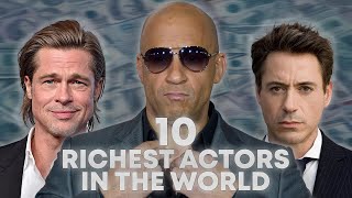 Top 8 Richest Actor In The World 2024 celebrity [upl. by Serica698]