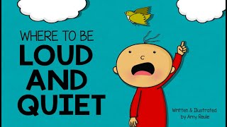 quotWhere to be Loud and Quietquot Animated story wwords [upl. by Robbi]