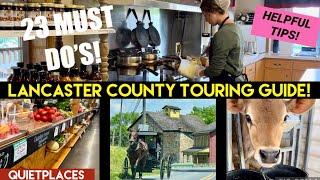 LANCASTER COUNTY TOUR GUIDE 23 MUST DO’S When Visiting amp Helpful Information [upl. by Allsopp]