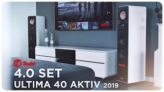 40 Set  Teufel Ultima 40 Aktiv 2019  Mission Heimkino  2019 [upl. by Linkoski]