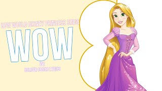 How would Disney Princess sings Wow by Ive Requested [upl. by Yanel]