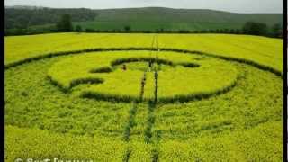 Latest crop circles 2012  Uffington White Horse Woolstone Oxfordshire UK 19 May 2012 [upl. by Rame]