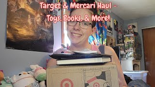 Target amp Mercari Haul  Toys Books amp More [upl. by Netsirc]