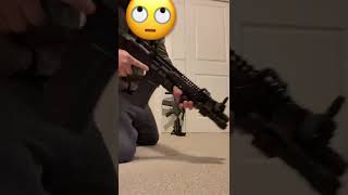 Crosman DPMS SBR Full Auto CO2 45MM BB Gun Rifle [upl. by Dasie]