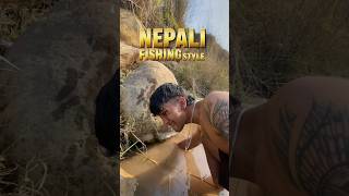 Khola ma yesari maxa maryo😮 villagelifeminivlog fishingminivlog nepalifishingstyle [upl. by Arramahs]