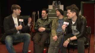 The Script interview  tea tours amp Twitter  Virgin Red Room [upl. by Ariait]