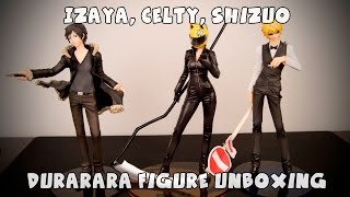 Celty Izaya Shizuo Durarara X2 Figure Unboxing [upl. by Socram312]