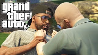 GTA V  Michael VS Franklin [upl. by Mannie]