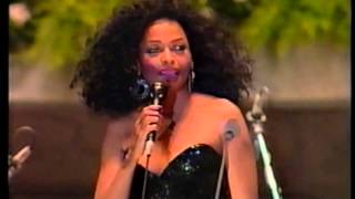 Aint No Mountain High Enough 1996 Diana Ross live in Budapest [upl. by Maxwell]