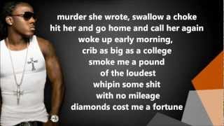 Ace Hood  Bugatti ft Rick Ross amp Future  Lyrics on screen [upl. by Lotson]