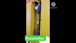 Rotameter in action at Water Treatment plant  JJM PROJECT [upl. by Zischke]