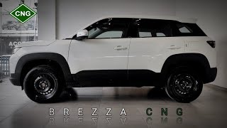 BREZZA CNG LXI Base Model 2023  Full Review  Price  Features  Bootspace  Mileage [upl. by Clarhe]