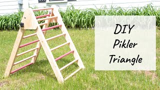 DIY Pikler Triangle [upl. by Pomeroy444]