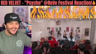 RED VELVET  quotPsychoquot ReVe Festival Reaction [upl. by Enrahs]