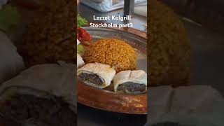 Lezzet Kolgrill Stockholm part3 food burger visitstockholm trending foodie [upl. by Ikik]